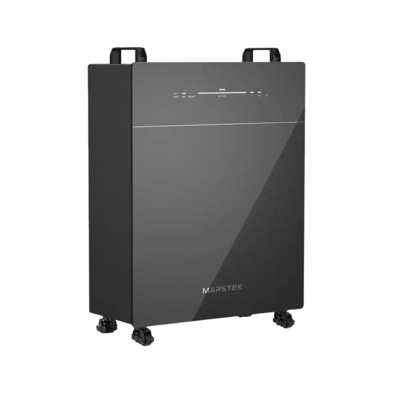 Marstek Venus E thuisbatterij bij een woning met zonnepanelen in de Achterhoek